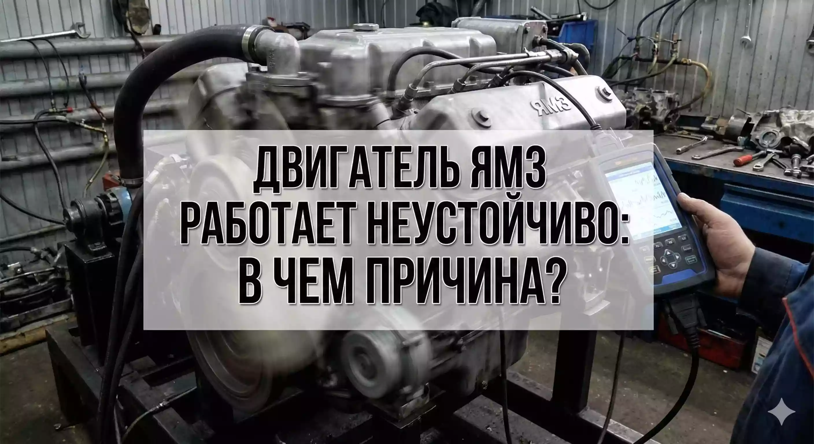 Двигатель ЯМЗ работает неустойчиво: в чем причина?