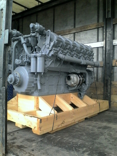 Двигатель ЯМЗ-240НМ2 без КПП и сц., с инд. ГБЦ (500 л.с.)(НЕ ЗАВОД) - Артикул 240НМ2-1000186