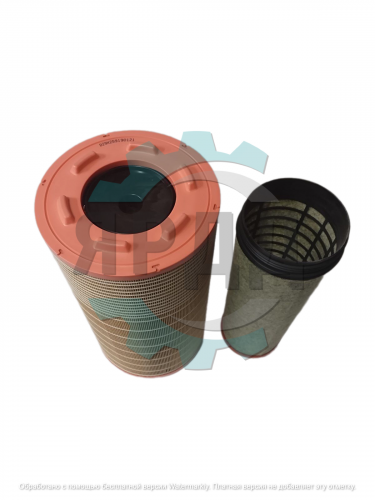 Фильтр воздушный для  SHACMAN X6000 комплект (DZ9X259190121+DZ9X259190131) - Артикул DZ9X259190121