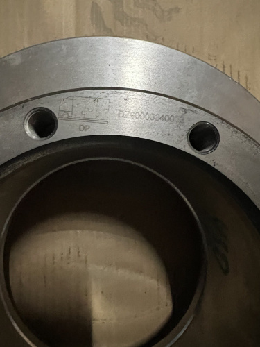 Тормозной диск задний для HANDE AXLE DP - арт. DZ90009340053
