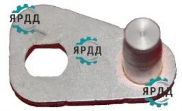 Пластина стопорная толкателя клапанов впускных в сборе (ЯМЗ) - Артикул 650-1007205