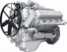 Двигатель ЯМЗ-7512.10-4 (ЧТЗ) без КПП и сц. (360 л.с.) АВТОДИЗЕЛЬ