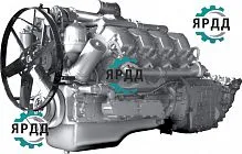 Двигатель ЯМЗ-7511.10-1 (МАЗ) с КПП и сц. (400 л.с.) АВТОДИЗЕЛЬ